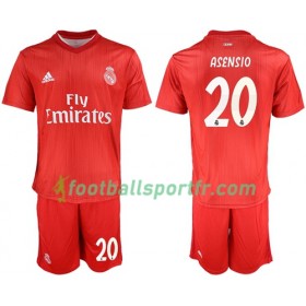 Tenue Real Madrid Asensio 20 Enfant Troisieme 2018-2019 Maillot de Foot